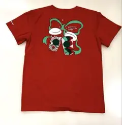 Starbucks ホリデー2024 Tシャツ レッド（サイズXL）