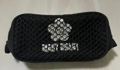 マリークワント メッシュポーチ 黒