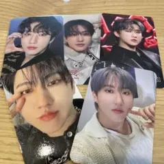 K-POP タレントカード 5枚セット　Stray Kids チャンビン