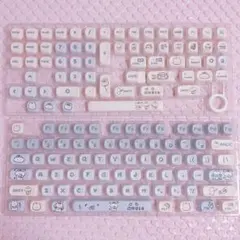 キーボード キーキャップ セット うさぎ いぬ