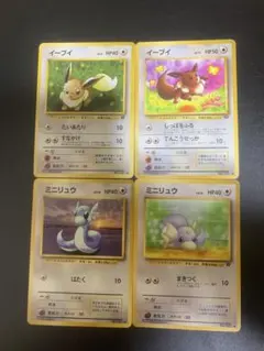 ポケモンカード旧裏イーブイ　ミニリュウ