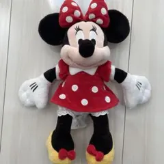 ミニーマウス ぬいぐるみ 約30cm