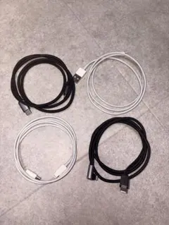 Lightning充電ケーブル 4本セット　純正 & UGREEN