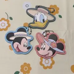 ディズニー ネームタグ キーホルダー 3点セット