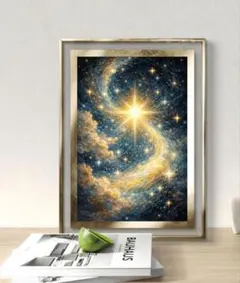 開運アート【魂の原点】スピリチュアルアート_守護 絵画 ポストカード