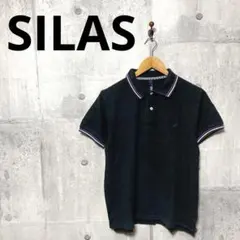 SILAS サイラス メンズ ポロシャツ S ブラックのサムネイル