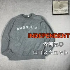 INDEPENDENT ロゴスウェット 雰囲気系のサムネイル