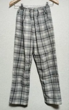 MPS チェック柄 長ズボン