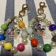 カラフルピーチ　バックチャーム　キーホルダー　おまとめ割引あり