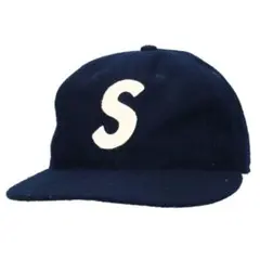 supreme Ebbets S Logo Fitted 6-Panelネイビー