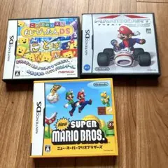 もじぴったん/マリオカート/スーパーマリオブラザーズ/Nintendo DS