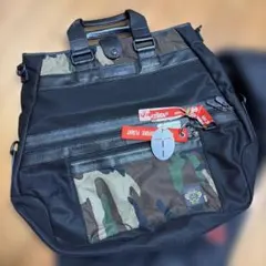 新品未使用 Orobianco 2WAY トートバッグ ショルダー 迷彩