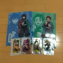 【新品】鬼滅の刃 映画入場者特典 無限城編 クリアカード4枚 クリアファイル2枚