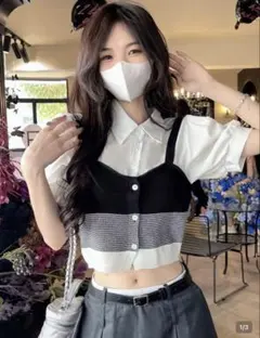 半袖ブラウスのサムネイル
