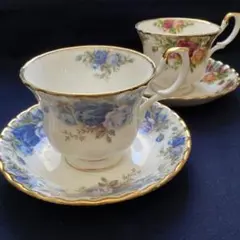 《訳あり品》ロイヤルアルバート カップ＆ソーサー　2客