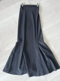 T*様 黒 フレアスカート マーメイド 上品シルエット＆美ライン