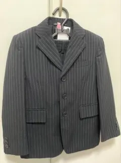 フォーマルスーツ上下 セットアップ ストライプ カンサイヤマモト 120サイズ