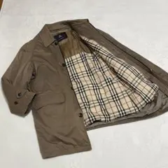 バーバリーロンドン ノバチェック ステンカラーコート　メンズL ブラウン系 2025年最新】BURBERRY メンズ ステンカラーコートの人気アイテム
