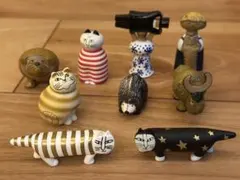 リサラーソン ミニチュア ファブリカ 10体セット カプセルトイ - メルカリ