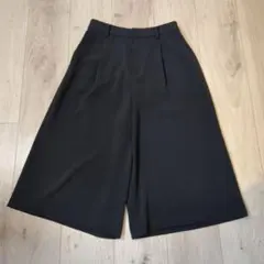 ユニクロ　ガウチョパンツ 　ネイビー