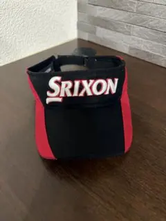 Srixon バイザー 黒/赤