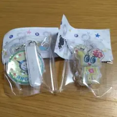 エンジェルブルー 2連アクリルマーカーチャーム