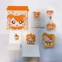 とっとこハム太郎 プチ巾着 ラバーマスコット ダイソー セリア