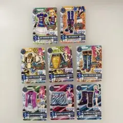 アイカツカード　8枚セット　クール系