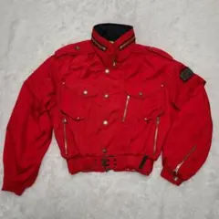 Killy ASICS 赤 ショート丈 スキーウェア ビンテージ