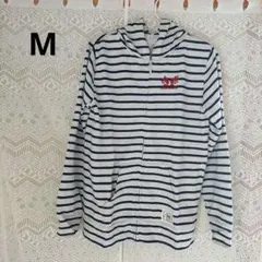 ミッキー&ミニー 　ストライプパーカー