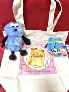 スンスン 一番くじ ラストワン B賞ぬいぐるみ付きトートバッグ - メルカリ