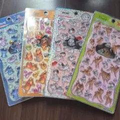 正規品✨プチドロディズニー【バンビ・101・スティッチ・プーさん】4点