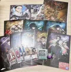 鬼滅の刃 クリアファイル8枚 フィギュア6体セット