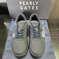 パーリーゲイツ　ゴルフシューズ　25.5cm　ネイビー　新品未使用　完全未着