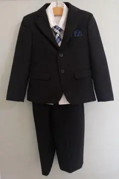 フォーマルスーツ　男の子　120㎝ 入学式　4点セット
