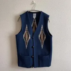 オルテガベスト サイズ36 ロイヤルブルー ORTEGA'S / VEST (NAVY 36インチ) | CALIFORNIA HA