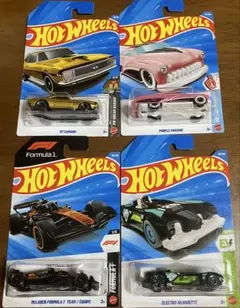 ホットウィール3月ベーシックカー4台セット