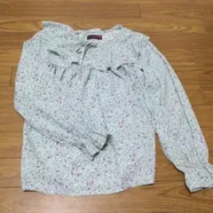 ★ lovetoxic 花柄フリルブラウス 長袖　140