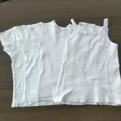 肌着 半袖90　キャミソール95 4枚まとめ売り