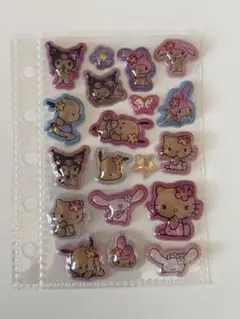 正規品　日焼けキティ　うるちゅるポップシール　ボンボンドロップシール