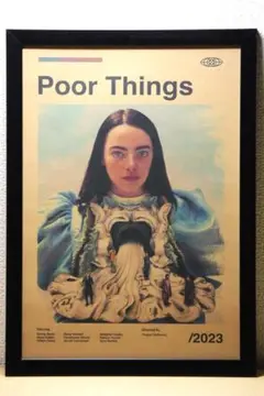 哀れなるものたち　Poor Things　ポスター　額付き