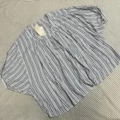 【新品未使用】Samansa Mos2 Vネックギャザーブラウス 五分袖