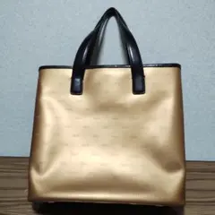 ELLE ハンドバッグ ゴールド