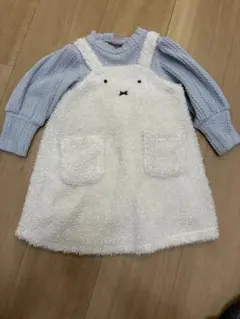 プティマイン　ワンピース ミッフィー　80cm