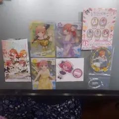 五等分の花嫁　５点セット+１枚