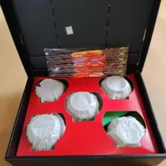 木製 汁碗 5客セット 漆器　箸 箸置き付き