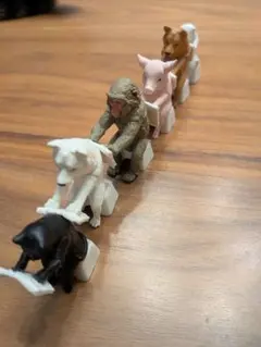 美品　どうぶつ銭湯 5個セット　まとめ売り　ガチャガチャ