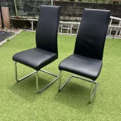 【2脚セット】IKEA イケア BERNHARD ベルナード イケア（IKEA） 【IKEA】BERNHARD/ベルナード チェア クロムメッキ