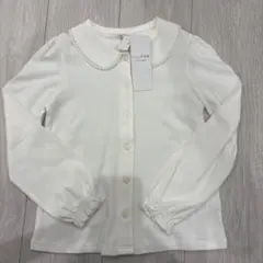 any FAM 長袖ブラウス ホワイト