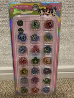 おはじきシール　パワーパフガールズ